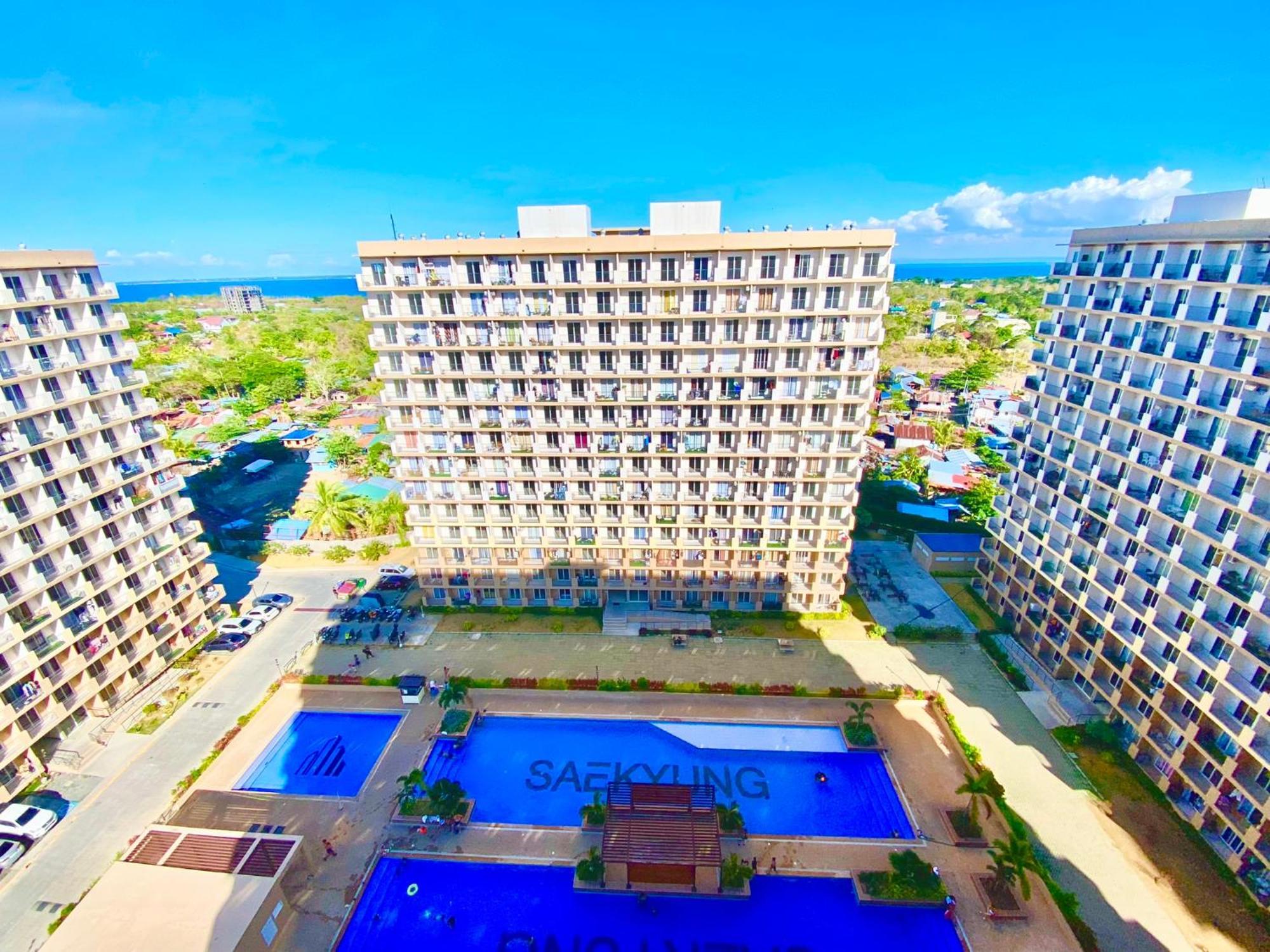 Cozy Condo Near Airport With Pool And Ocean View Suba Basbas Exterior photo