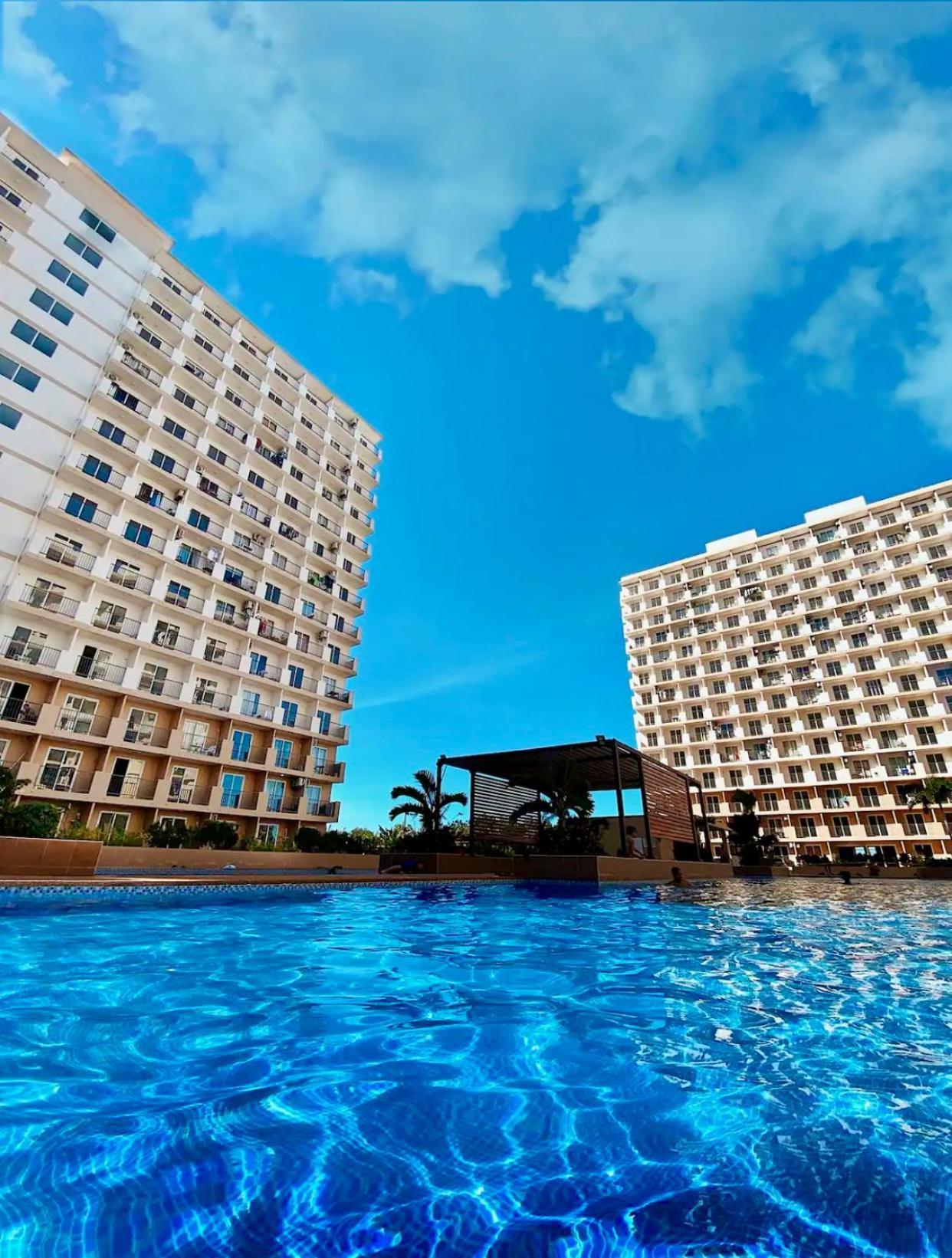 Cozy Condo Near Airport With Pool And Ocean View Suba Basbas Exterior photo